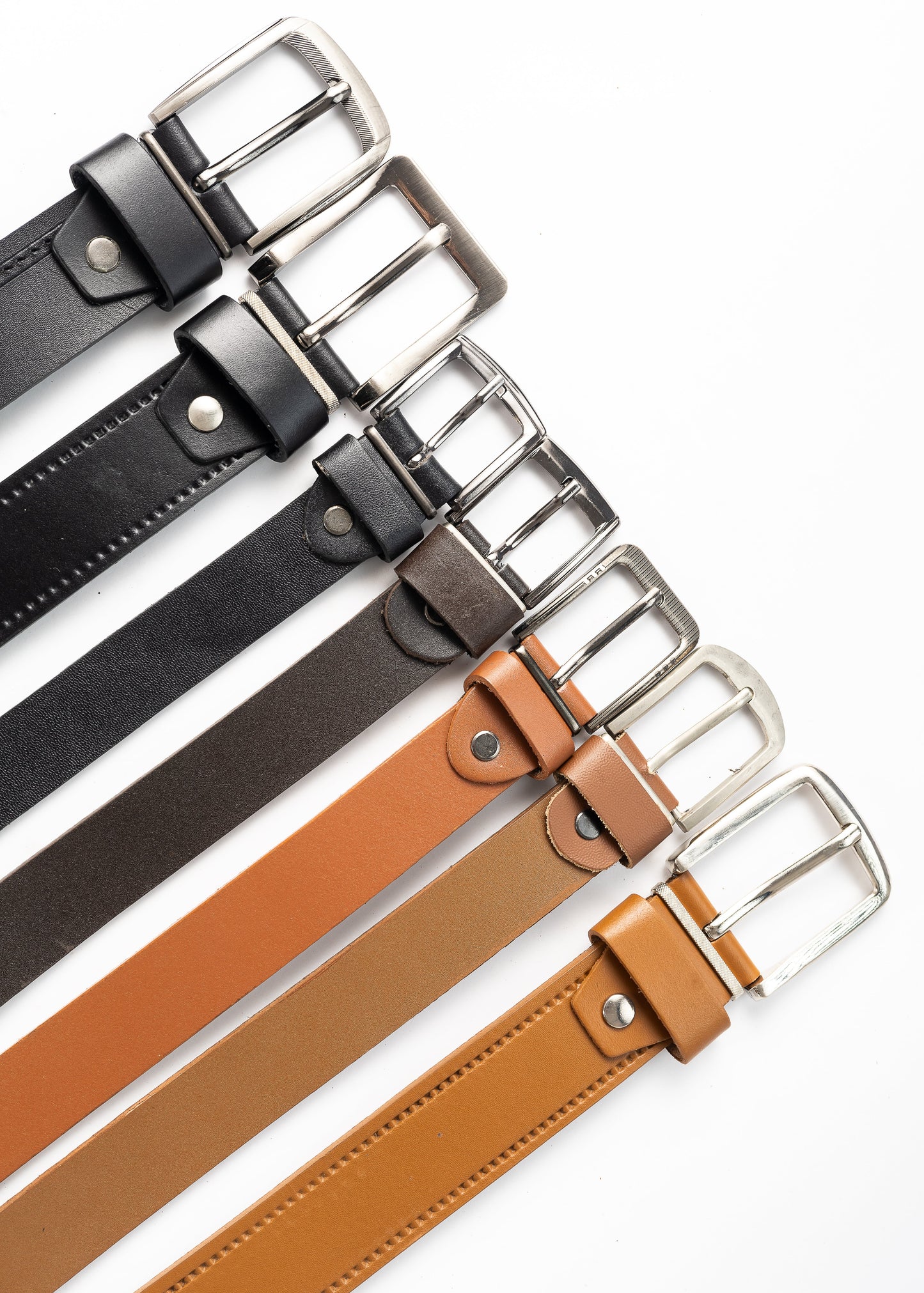 CINTURON UNIFAZ DE CABALLERO 27MM (CAMEL)