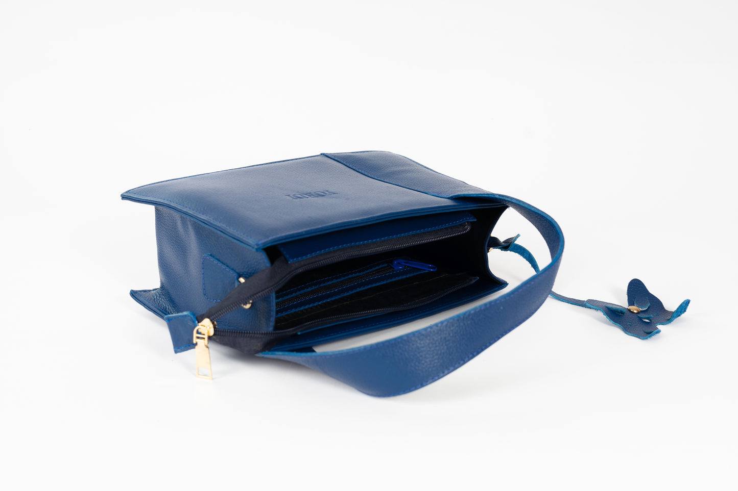 CARTERA CLEOPATRA (AZUL)
