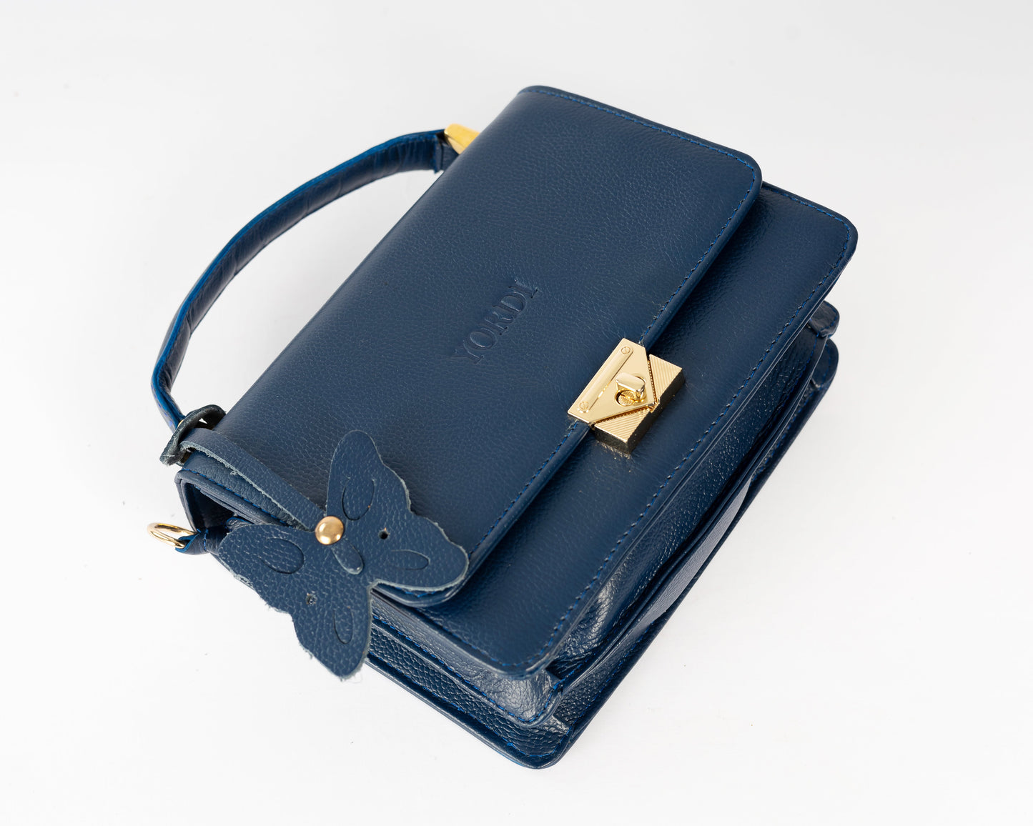 BANDOLERA CLUTCH SOFIA (AZUL)