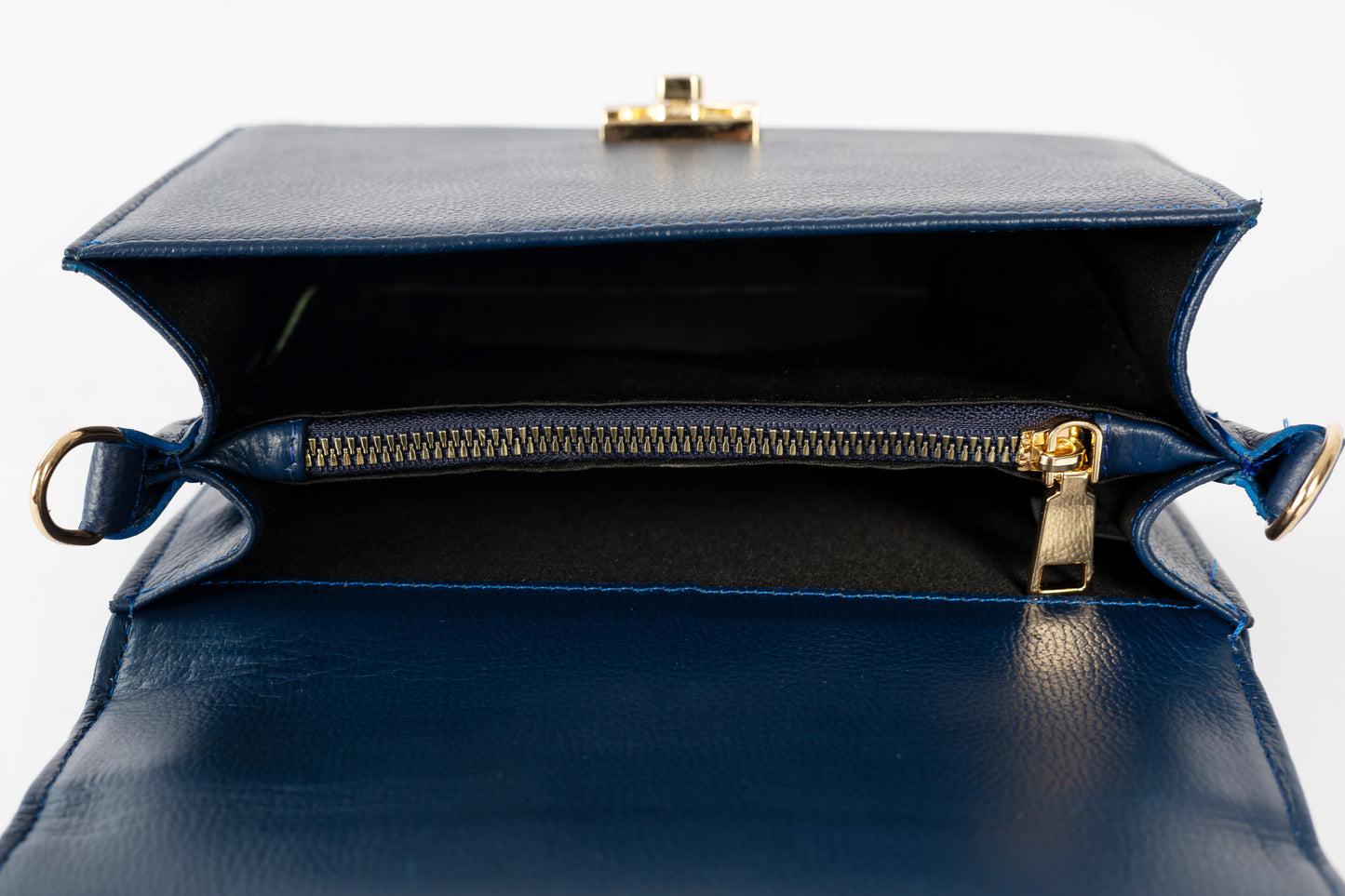 BANDOLERA CLUTCH SOFIA (AZUL)