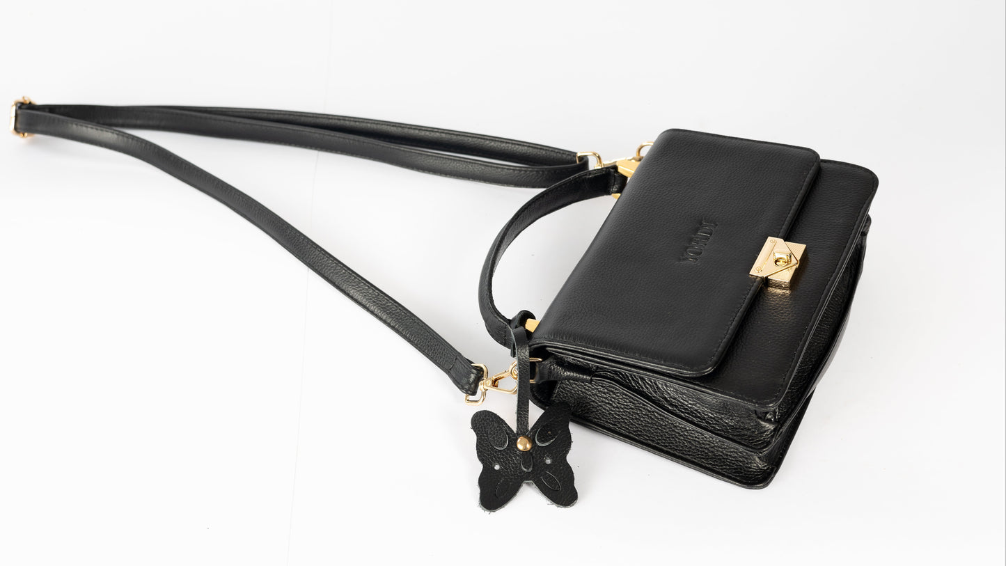 BANDOLERA CLUTCH SOFIA (NEGRO)
