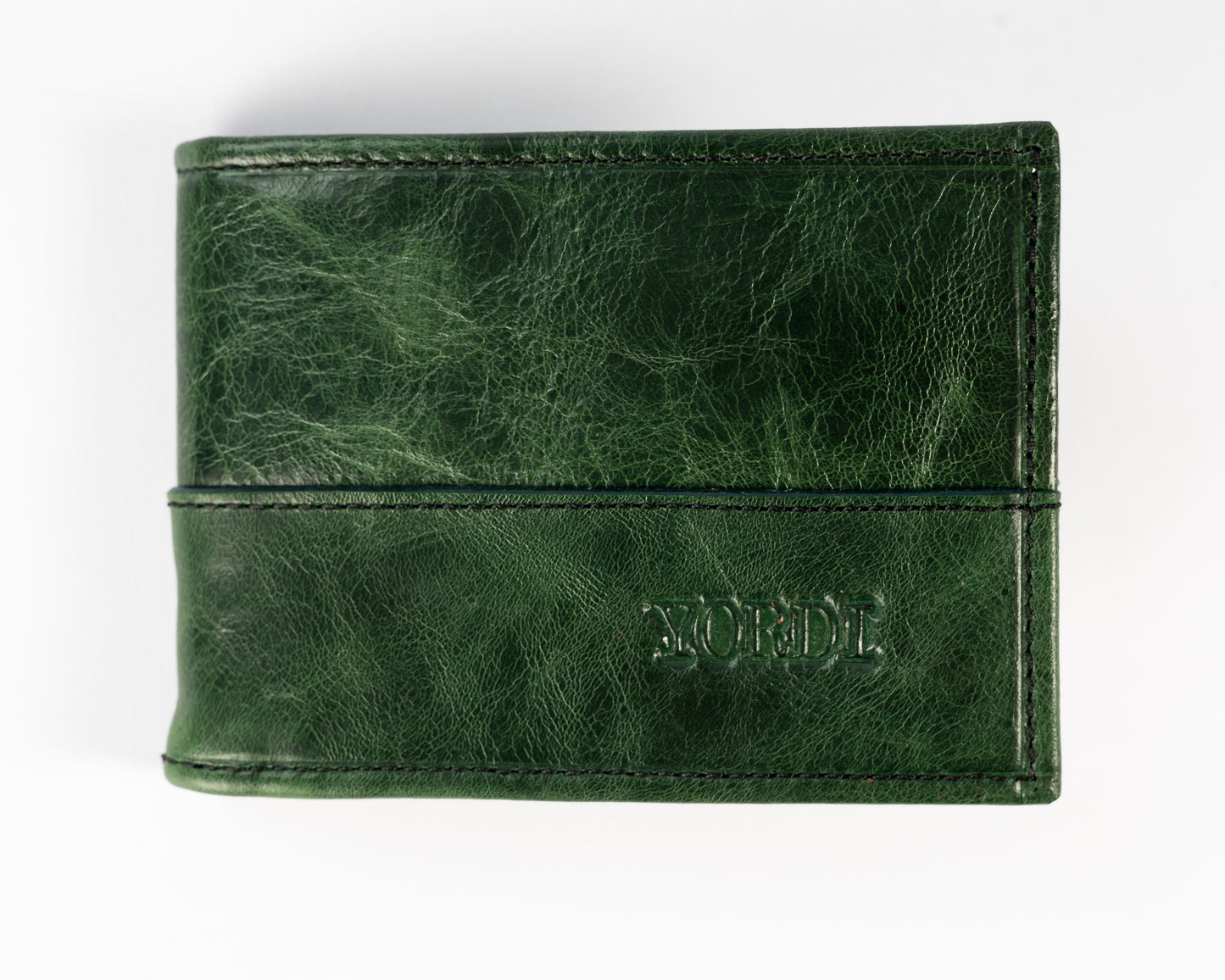 BILLETERA PORTA BILLETES (VERDE PINO/NEGRO)