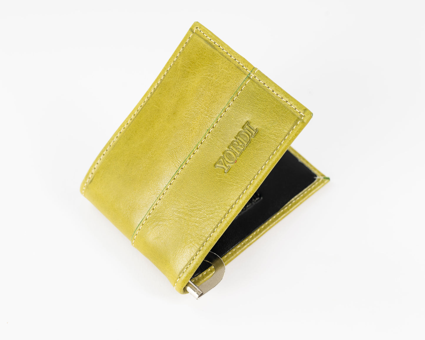 BILLETERA PORTA BILLETES | Verde Manzana/Negro