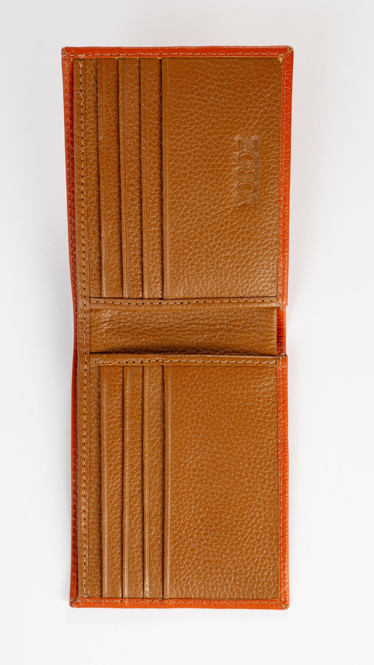BILLETERA CLÁSICA (NARANJA/MIEL)