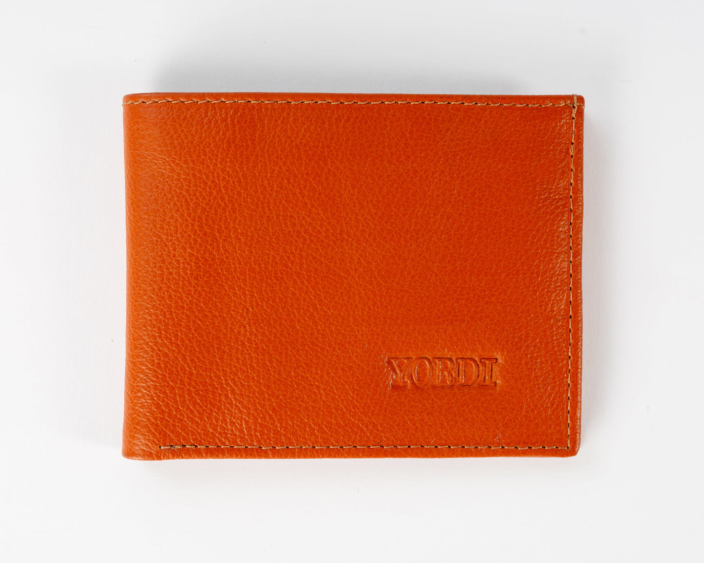 BILLETERA CLÁSICA (NARANJA/NEGRO)