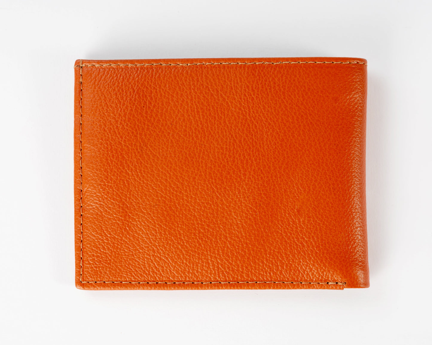 BILLETERA CLÁSICA (NARANJA/NEGRO)