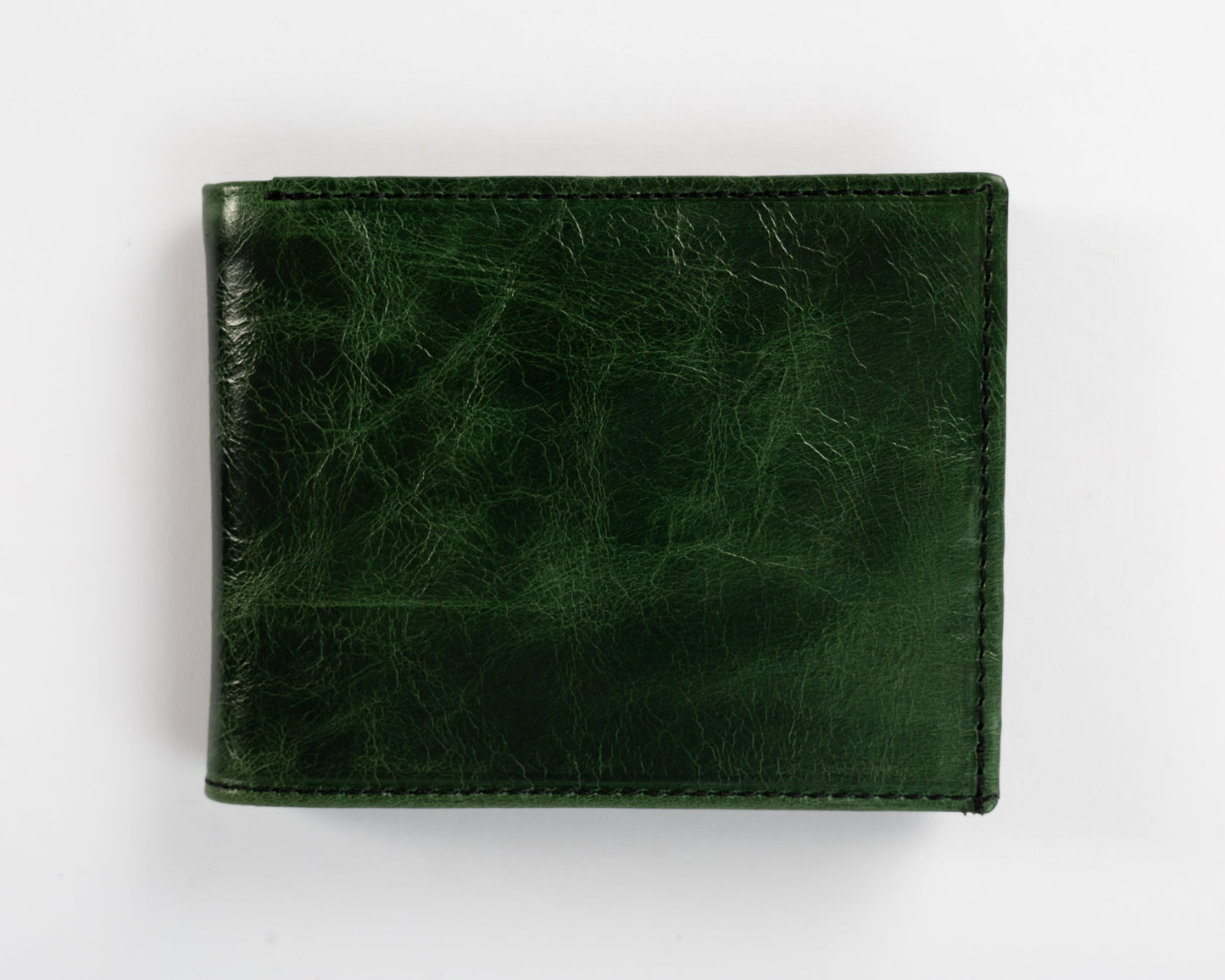 BILLETERA CLÁSICA (VERDE PINO/NEGRO)