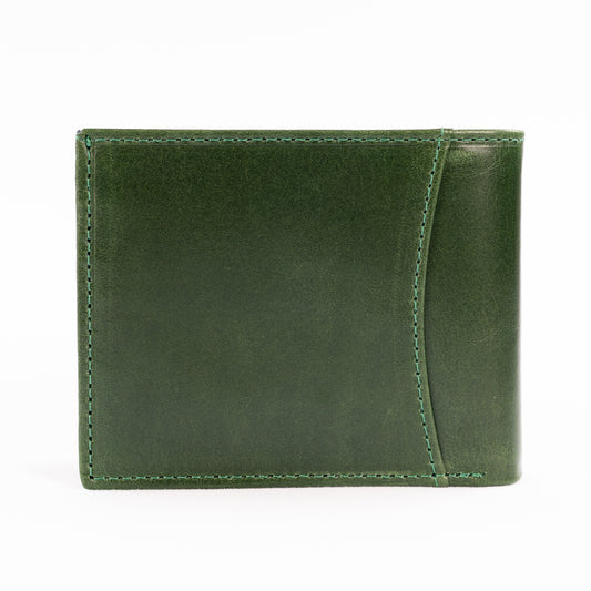 Billetera Pescara – Verde Patina