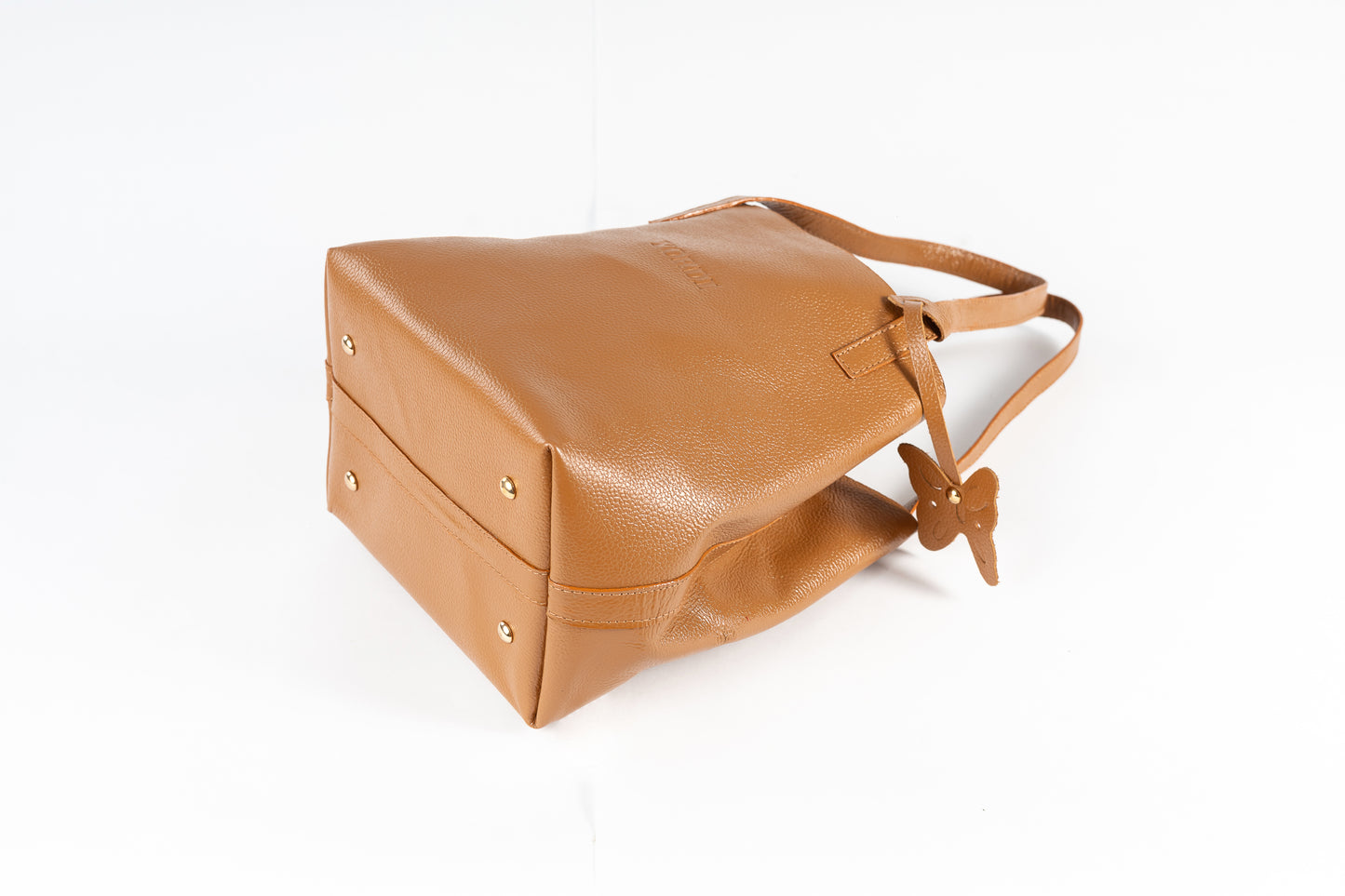 MINI TOTE BAG (CAMEL)