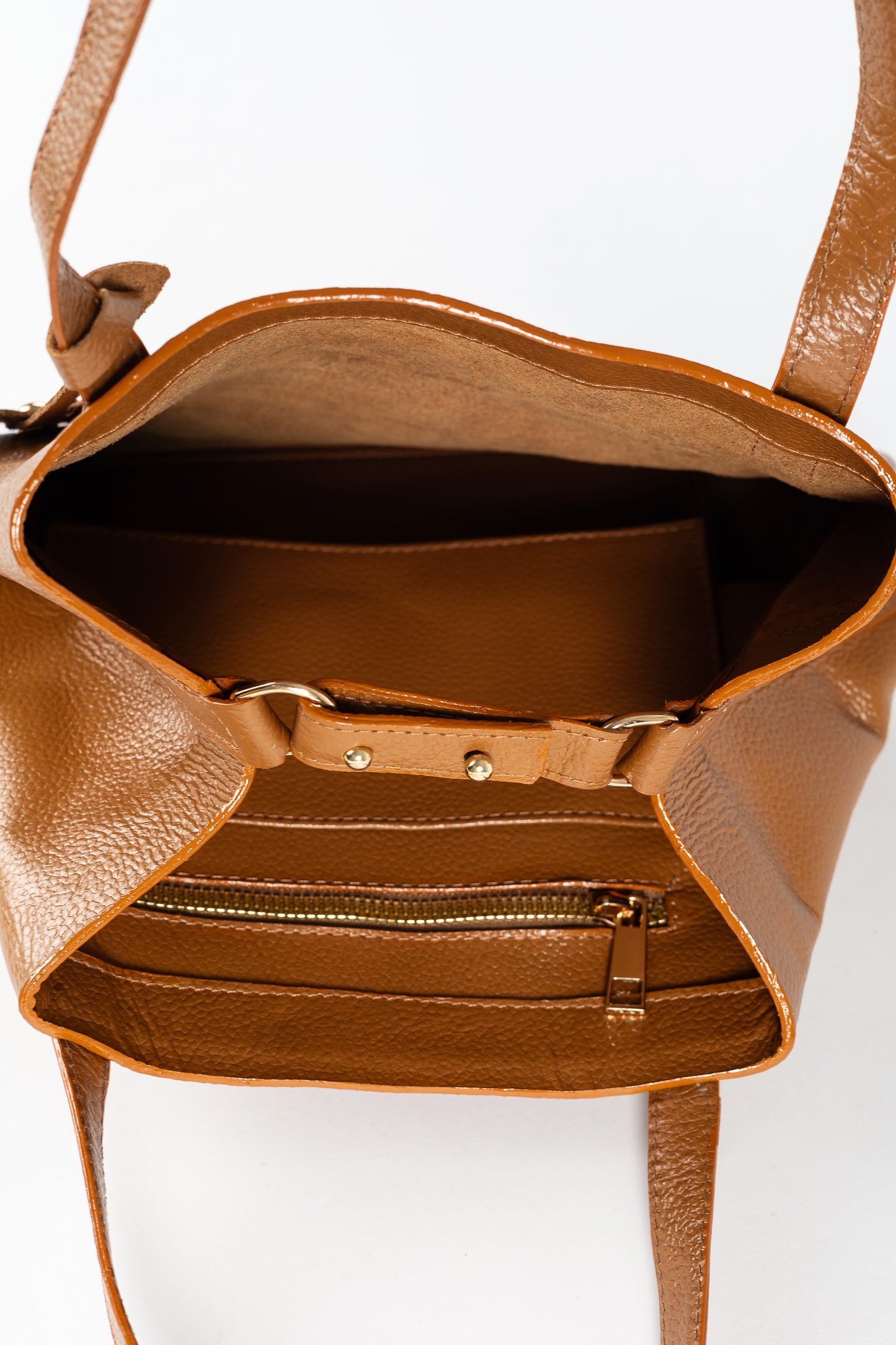 MINI TOTE BAG (CAMEL)