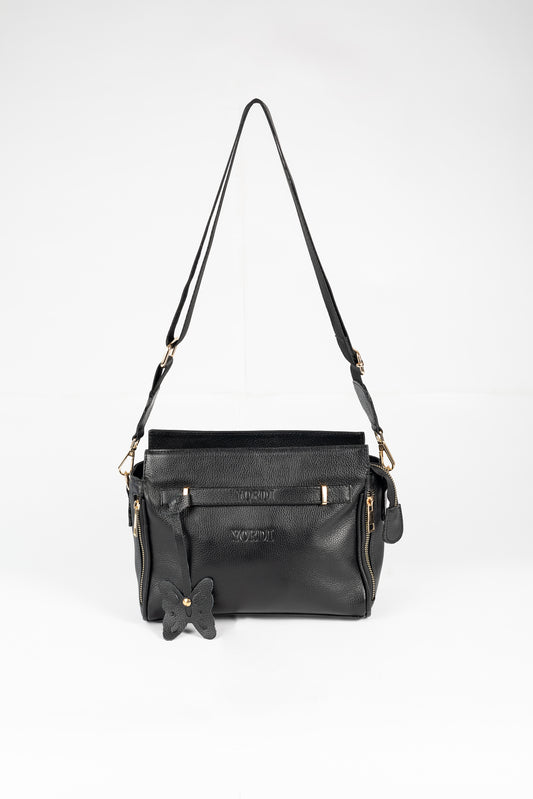 BANDOLERA RUBÍ (NEGRO)