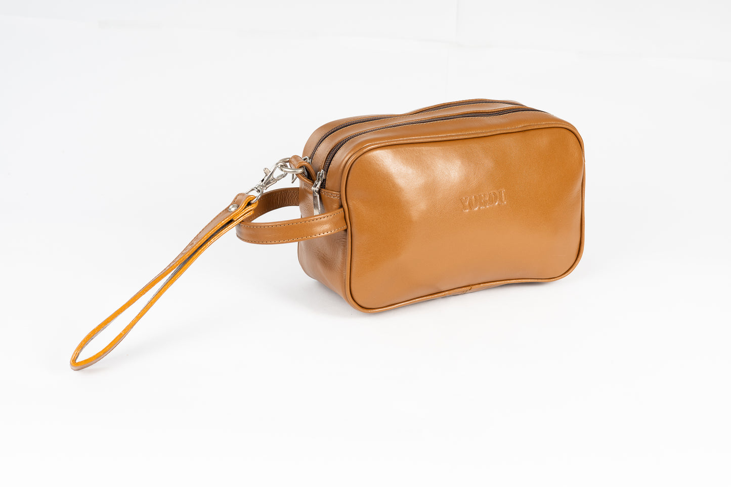 BOLSO DE MANO (CAMEL)