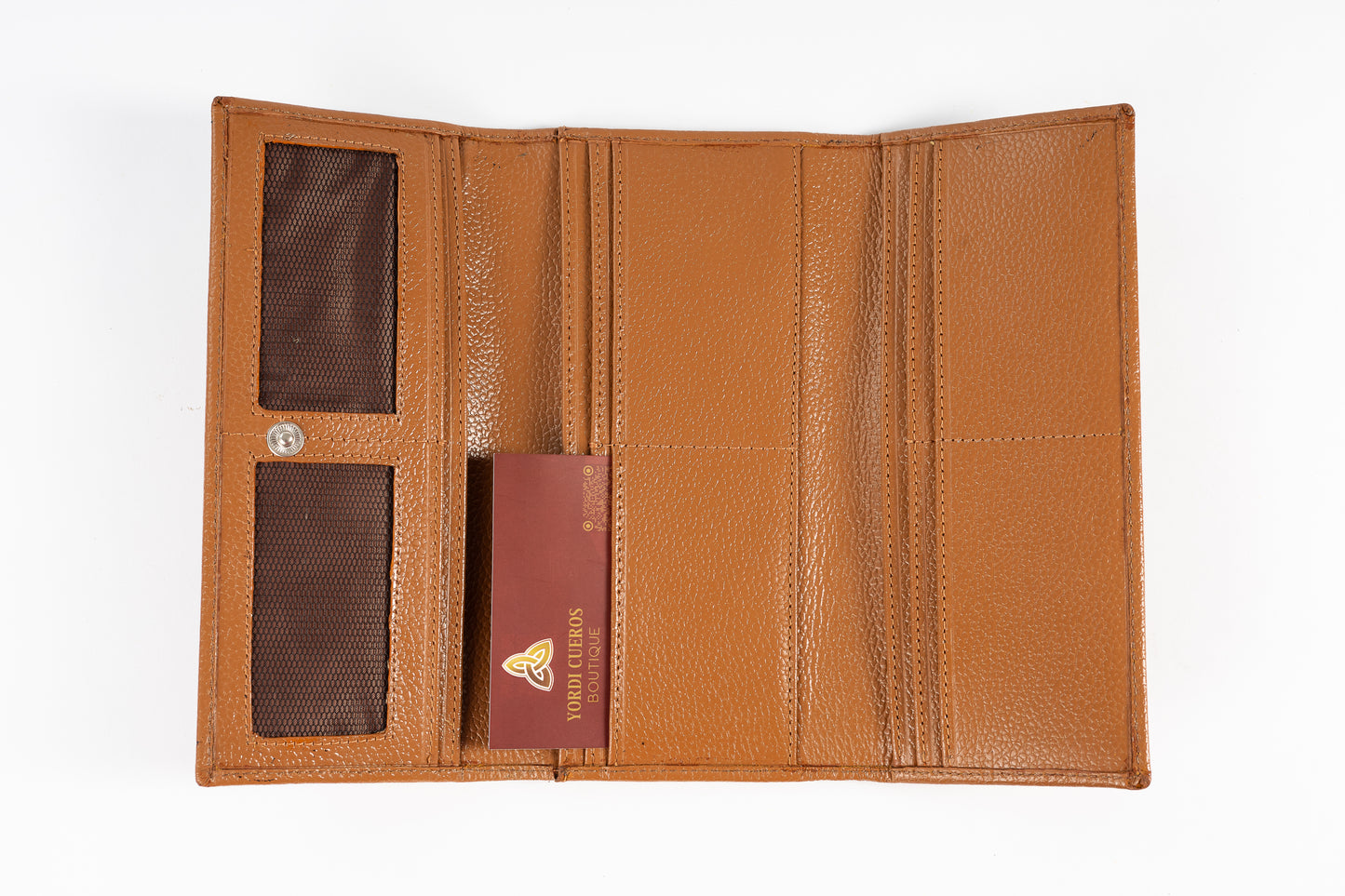 BILLETERA DE DAMA MILANO (CAMEL)
