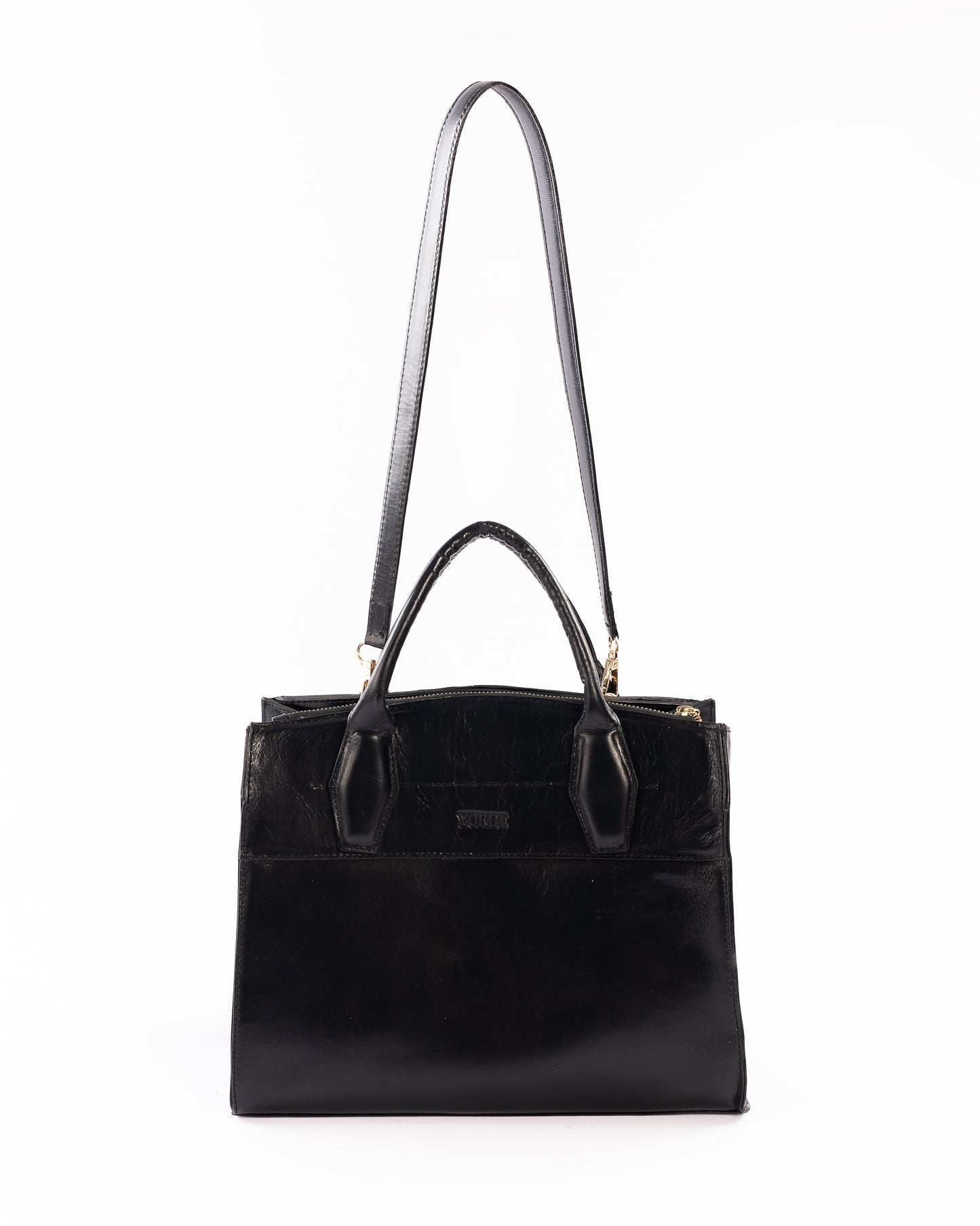 Cartera Louise | Cocodrilo Negro