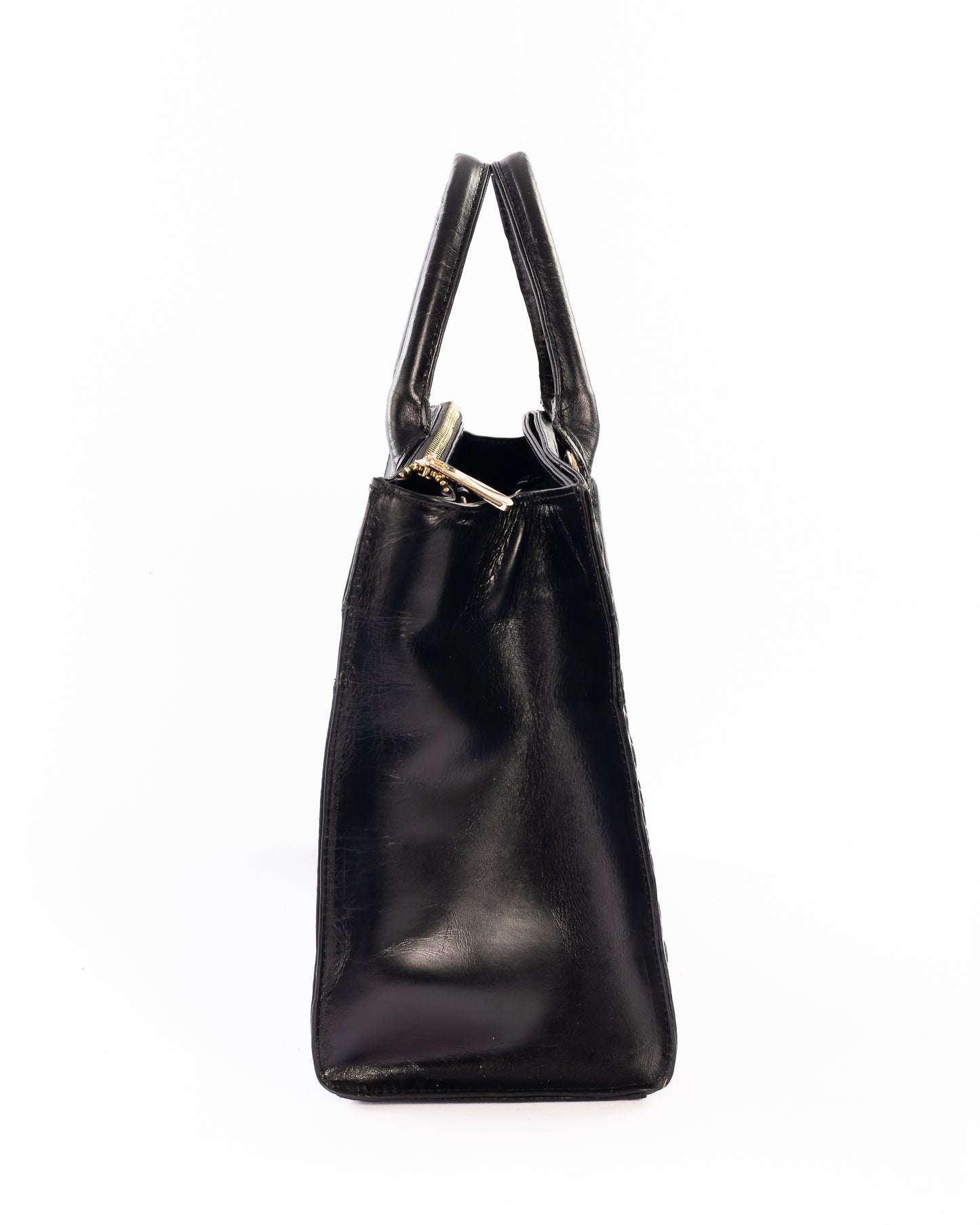 Cartera Louise | Cocodrilo Negro