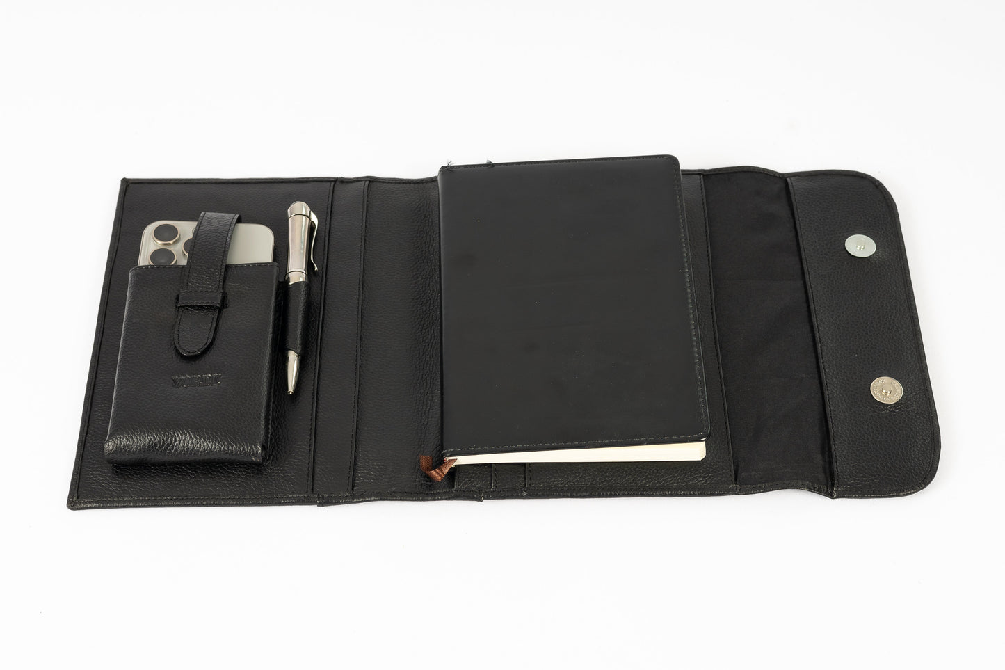 PORTA AGENDA - A5 (NEGRO FLOATER)