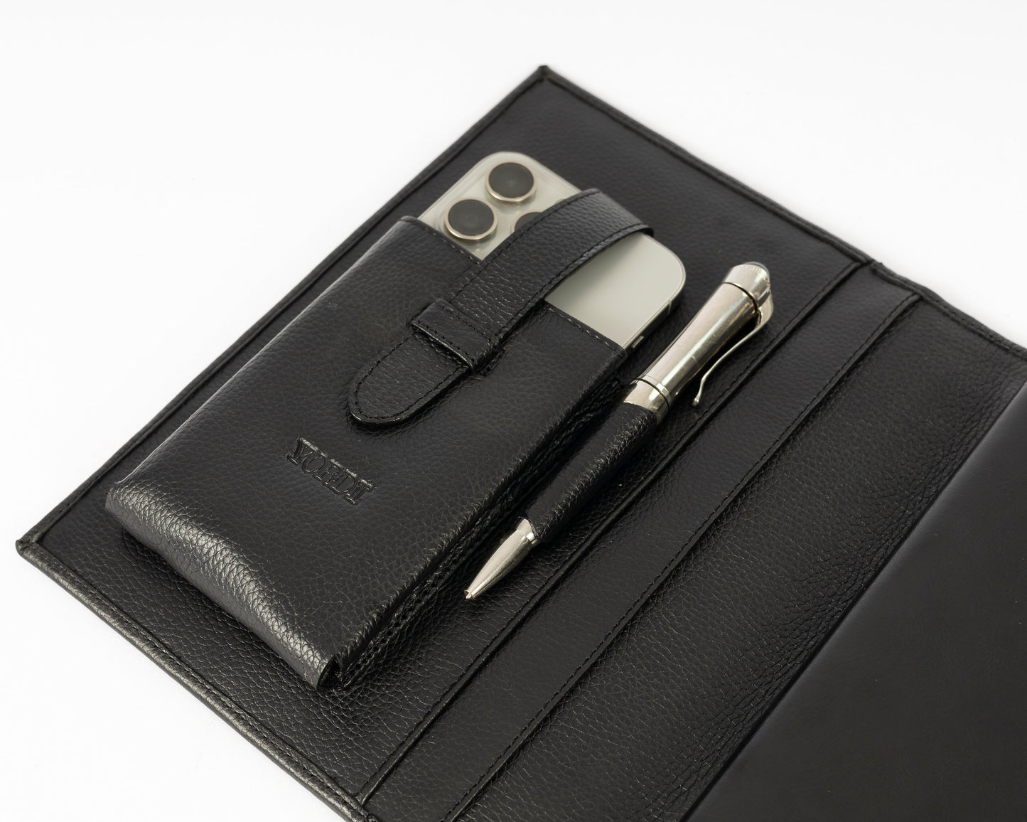 PORTA AGENDA - A5 (NEGRO FLOATER)