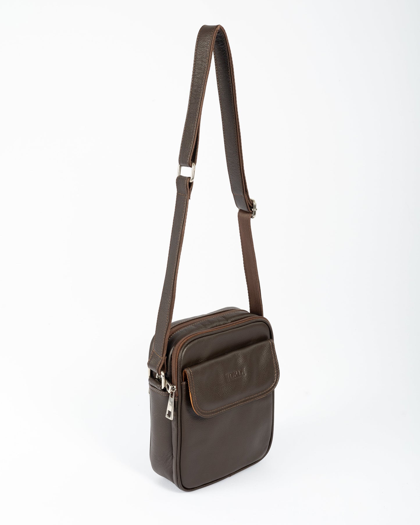BOLSO MANOS LIBRES ADRIANO (CAFÉ)