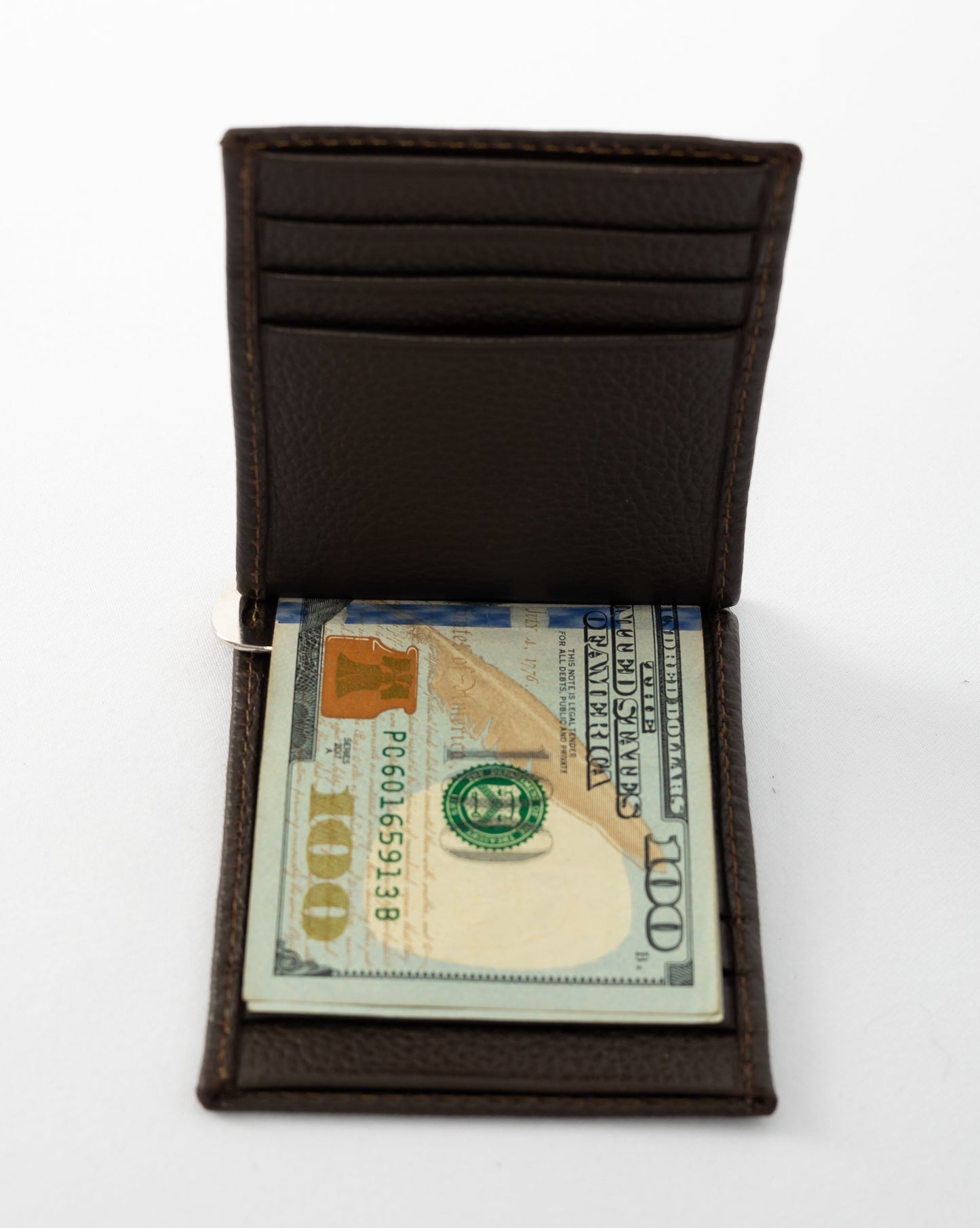 BILLETERA PORTA BILLETES (CAFÉ)