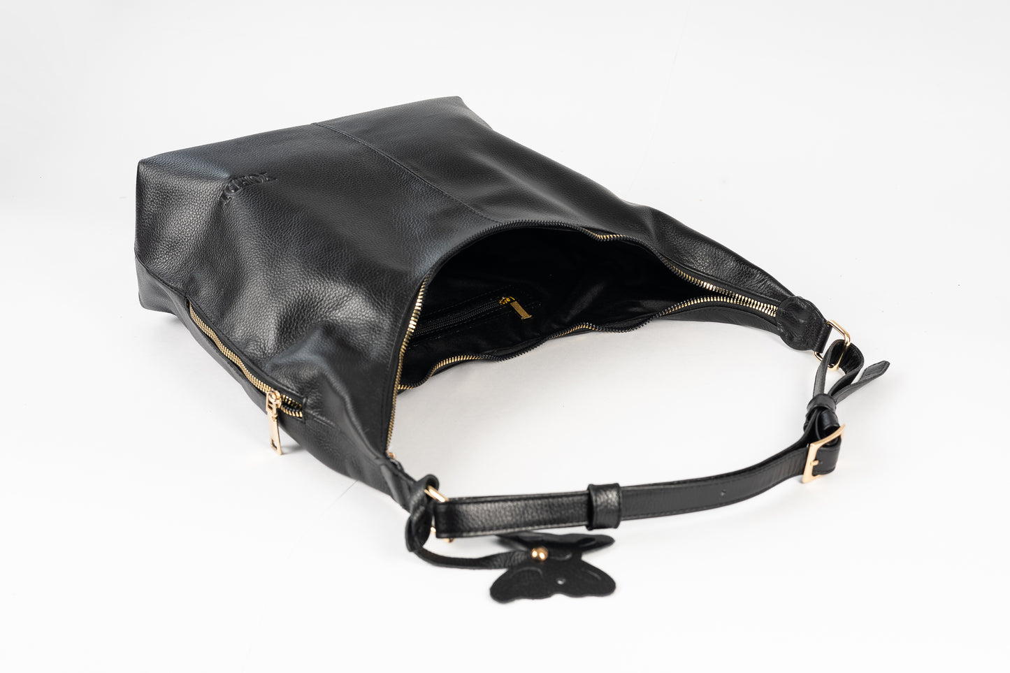 CARTERA HOBO (NEGRO)
