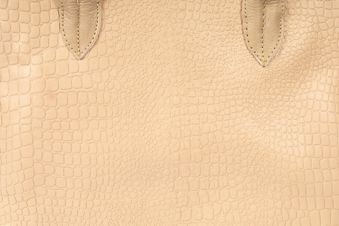 CARTERA PARÍS COCODRILO (BEIGE)