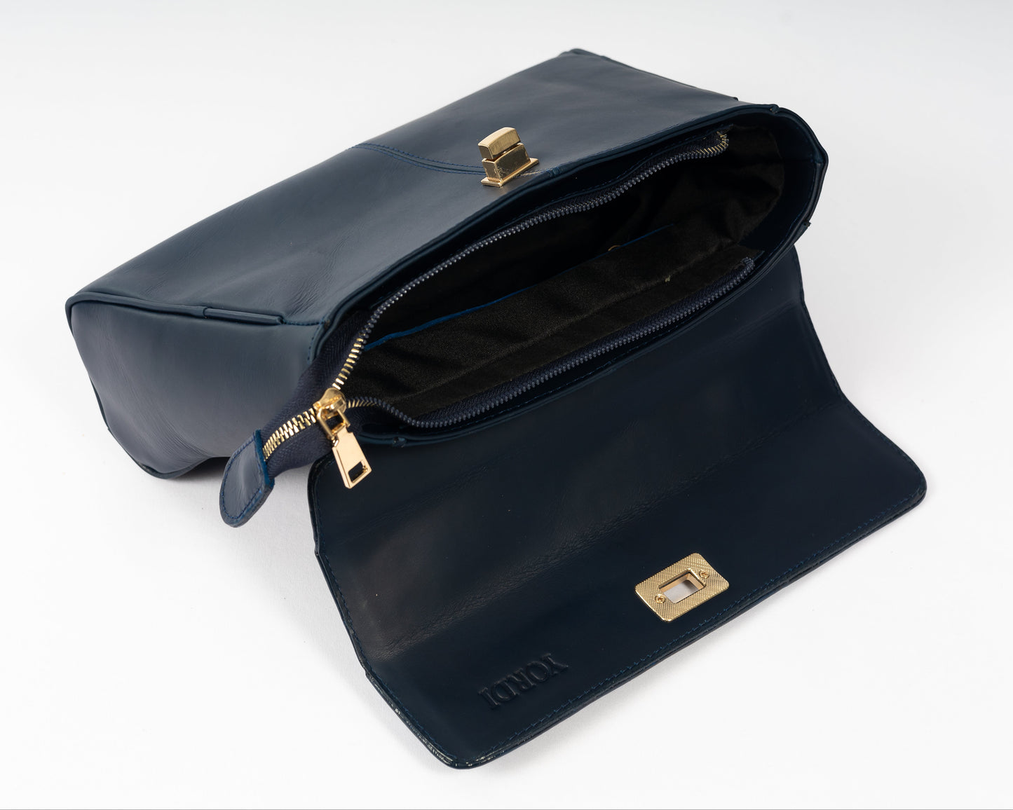 CARTERA KELLY (AZUL MARINO)
